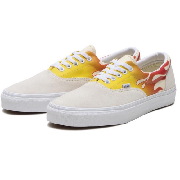 VANS UA ERA (FLAME)TRUE WHITE/CLASSIC WHITE WMNS - Picture 8 of 15